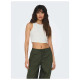 Only Γυναικεία αμάνικη μπλούζα Cropped Tank Top